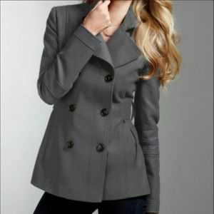 Victorias Secret Pea Coat Grey With 